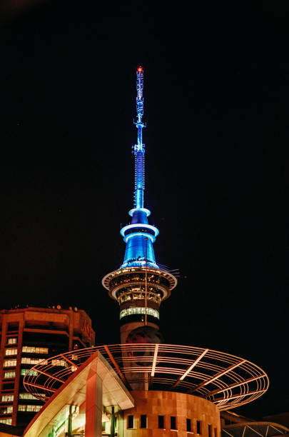 istock Auckland Sky Tower, New Zealand 1283734477