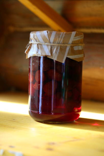 istock Sale of jam in the store 1283737730
