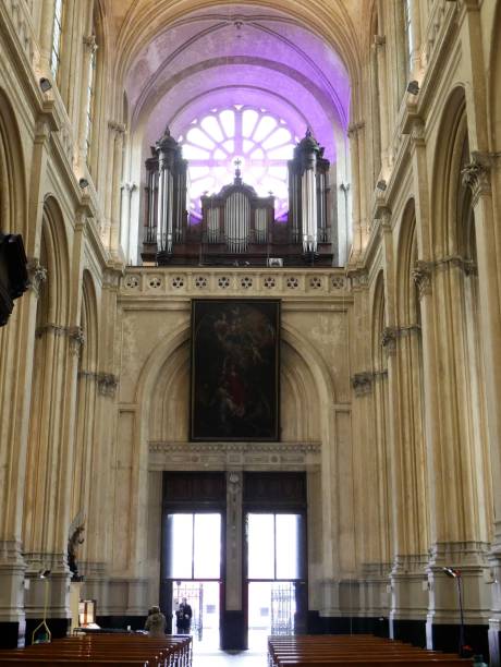 istock Saint Catherine's Church, Brussels, Belgium 1283739343