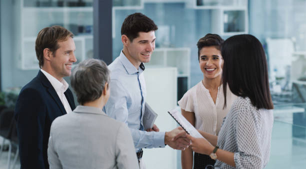 istock Business is about networking effectively to achieve cohesion 1283740693