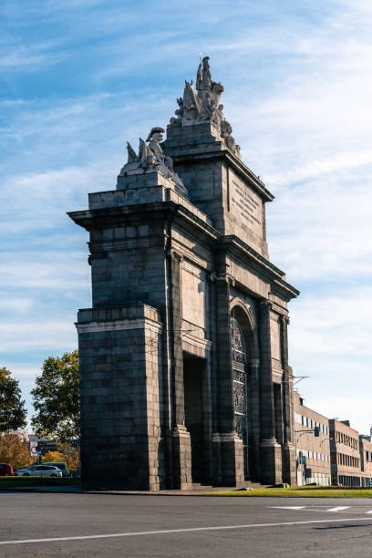 istock View of Puerta de Toledo monument in central Madrid 1283743309