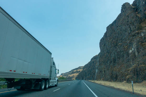 istock Freeway across the desert in east Oregon 1283744593