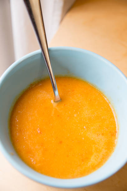 istock Roast Red Pepper and Cauliflower Soup 1283746079