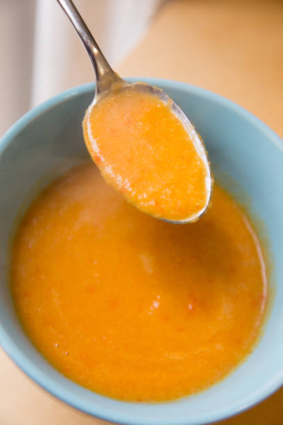 istock Roast Red Pepper and Cauliflower Soup 1283746121