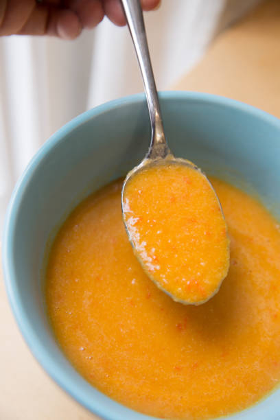 istock Roast Red Pepper and Cauliflower Soup 1283746648