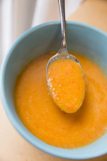istock Roast Red Pepper and Cauliflower Soup 1283746662