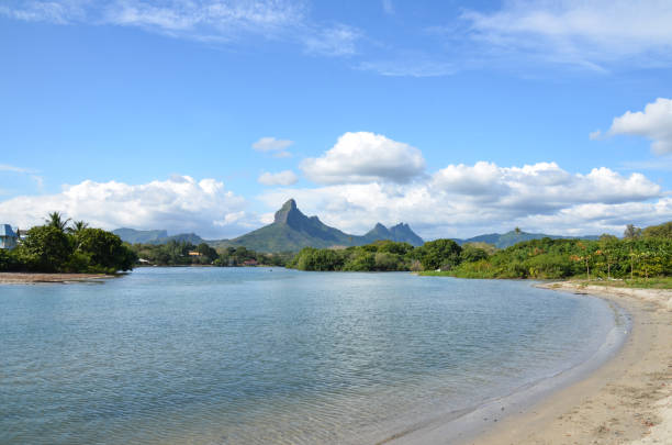 istock View of Tamarin Bay, Mauritius 1283747973