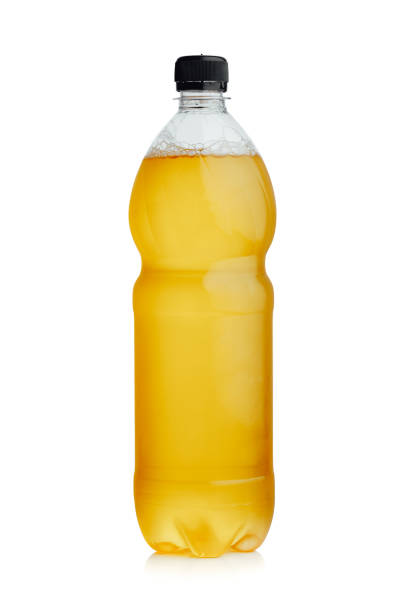 istock take-away draft beer in a plastic bottle, isolated on white 1283768231