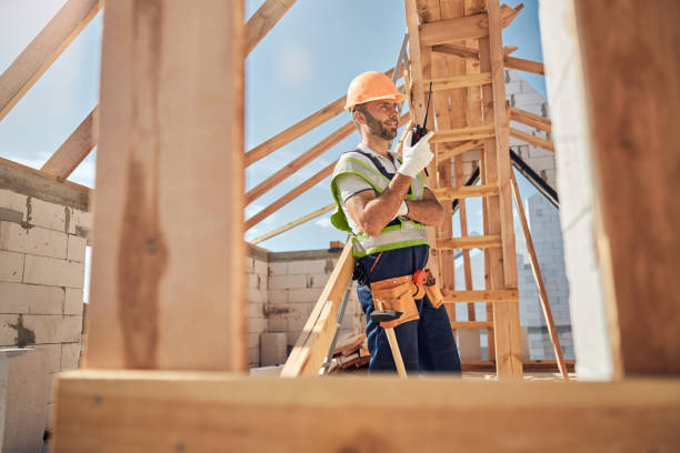 istock Delighted male person enjoying work on sunny day 1283768490