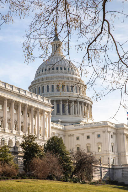 istock Washington DC Capitol Building, United State side view 1283778811