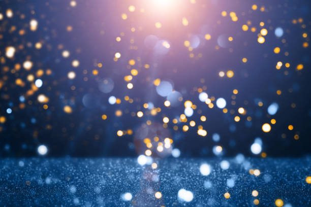 istock Classic blue color abstract bokeh 1283796715