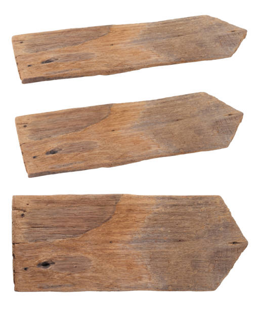 istock empty wooden tray isolated on white background 1283805446