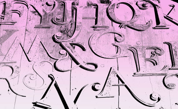 istock letters of the alphabet on pink background 1283813975
