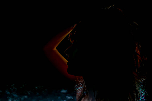 istock Teenager portrait with back light 1283820950