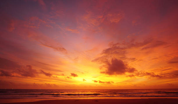 istock Nature landscape sky sunset background 1283821312