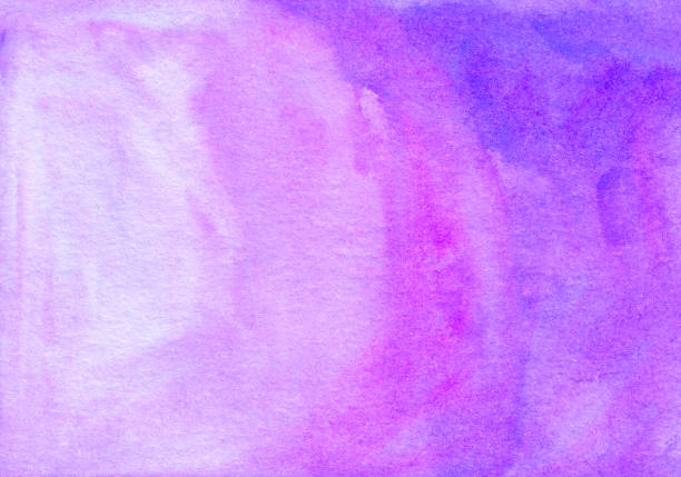 istock Watercolor pink and purple gradient background texture. 1283824161