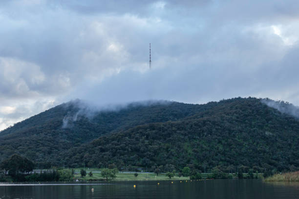 istock Black Mountain Tower from Lake Burley Griffin 1283832796