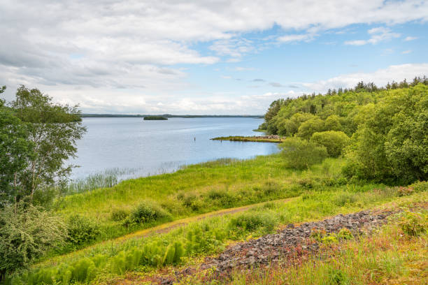 lower lough erne., co fermanagh, irlanda del norte - lower lough erne fotografías e imágenes de stock