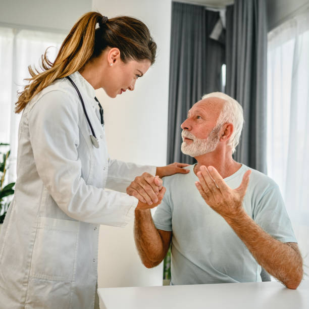 istock I'm glad to see you doing well! 1283846032