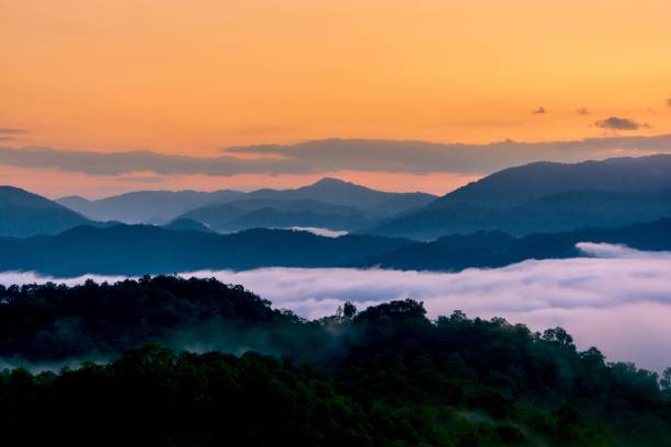 istock View Nature Sunrise Landscape Mountain Forest Trees Thailand 1283847102
