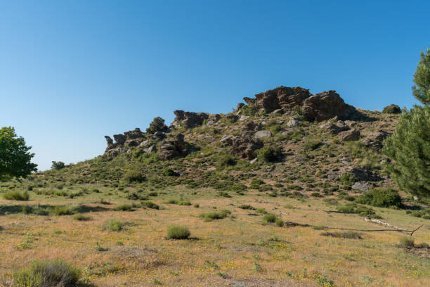 istock Rocky area with vegetation in Sierra Nevada 1283851295