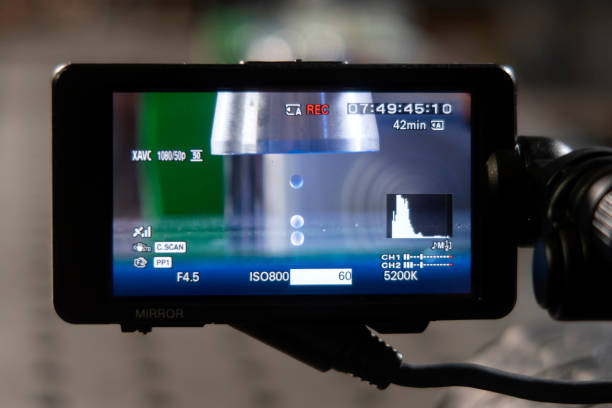 istock TV cameras in an empty pavilion closeup 1283859546