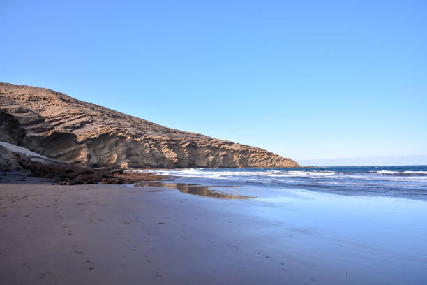 istock Dry Lava Coast Beach 1283863960