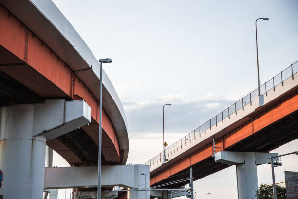 istock Highway infrastructure crossroads 1283868347