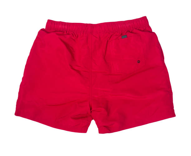 istock shorts isolated on white background .sport pants 1283869918