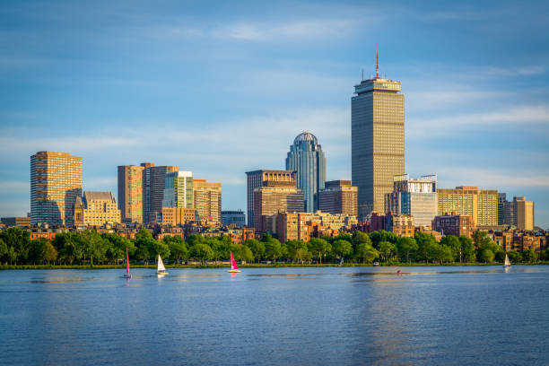 istock The Boston skyline and Charles River, seen from Cambridge, Massachusetts 1283871012