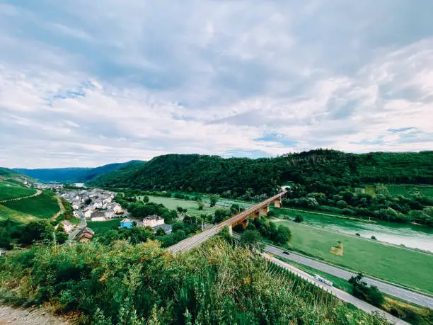 Photo of View of the river, vineyards and the Mosel Valley