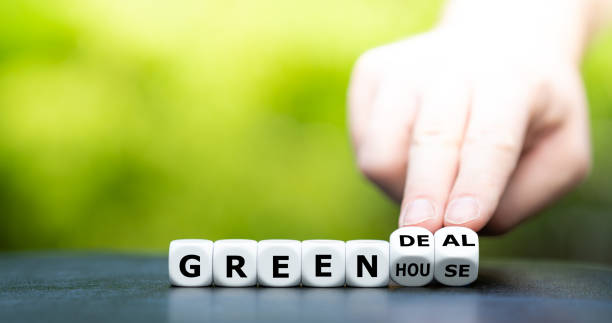 istock Hand turns dice and changes the expression 