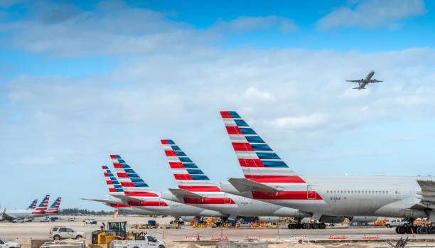 American Airlines stock photo