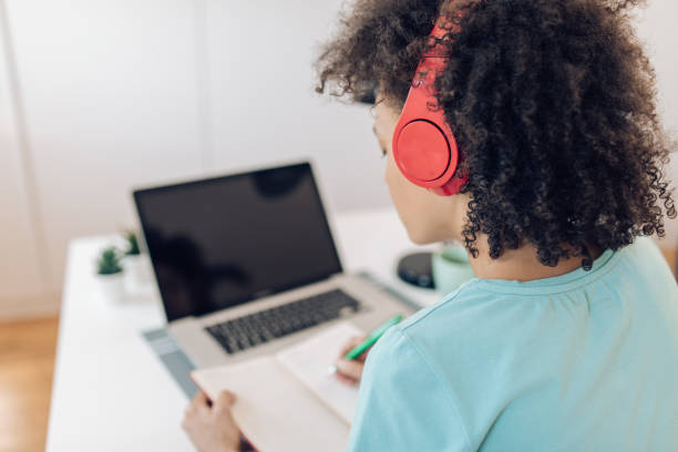 istock Young woman planning her online business 1283901329