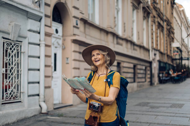 istock Mature woman enjoying her solo journey 1283901433