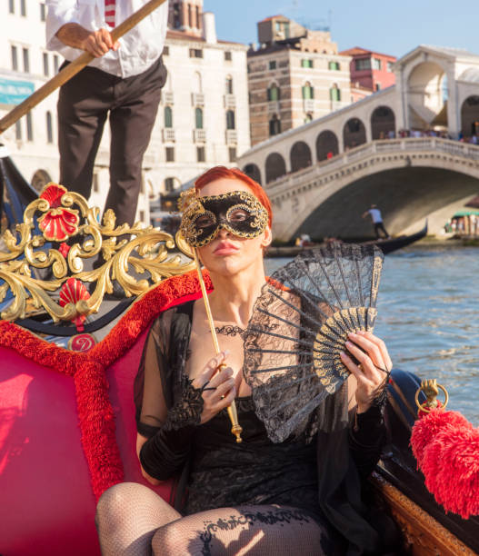 istock Baroque costumes in Venice 1283910133