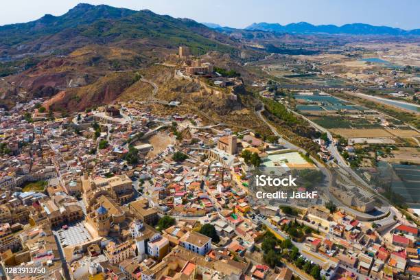 Scenic View Of City Of Lorca Province Of Murcia Spain Stock Photo - Download Image Now
