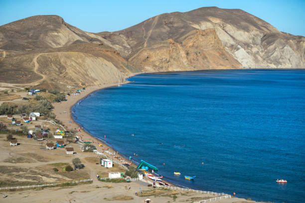 istock Chameleon Cape and Quiet Bay near Koktebel, Crimea 1283914256