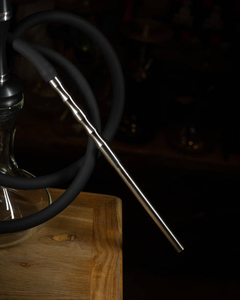 istock part of the hookah, modern design, on a background. 1283915512