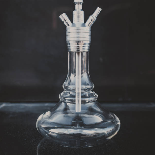istock part of the hookah, modern design, on a background. 1283915544