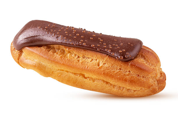 istock Traditional french eclairs with chocolate 1283917664