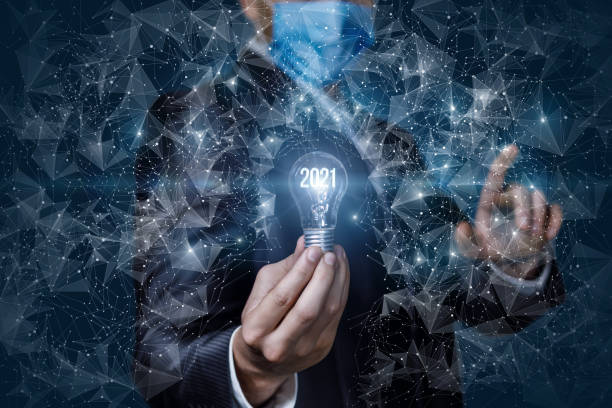 Concept of new business ideas 2021.