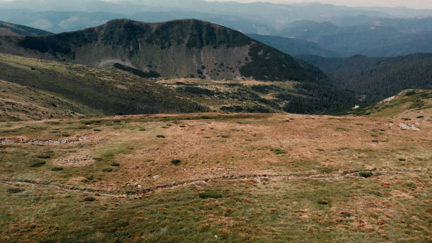 istock Gloomy mountains before the rain. 1283931599