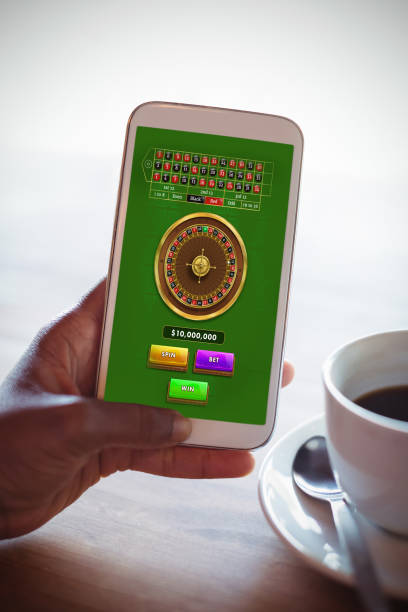 istock Composite image of online roulette game 1283931986
