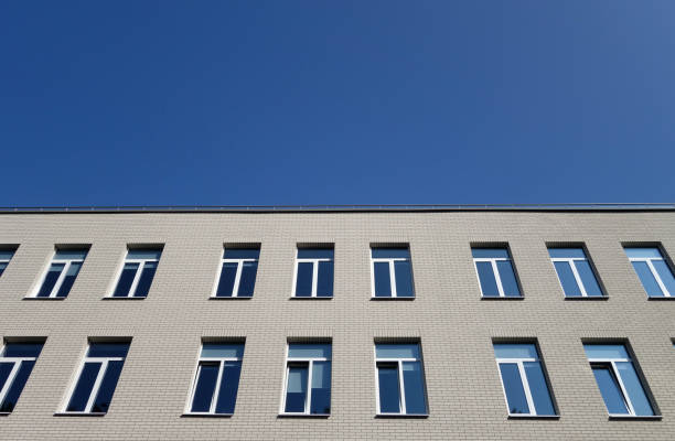 istock Business center from outside view 1283934528