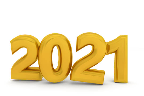 istock 3d rendering of christmas and new Year concept. 1283938554