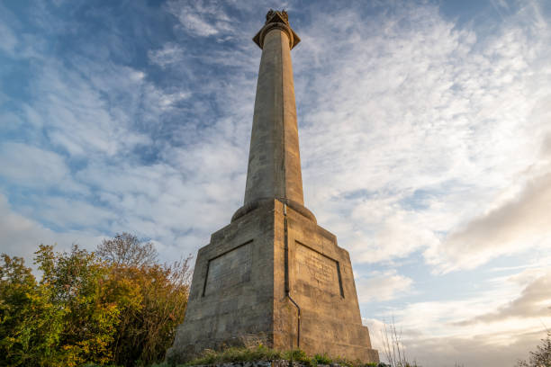 istock Admiral Hood monument in Somerset 1283939615
