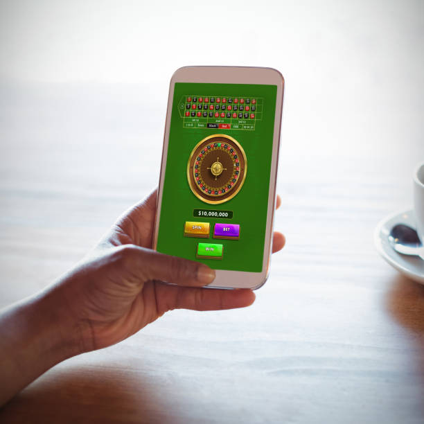 istock Composite image of online roulette game 1283939646