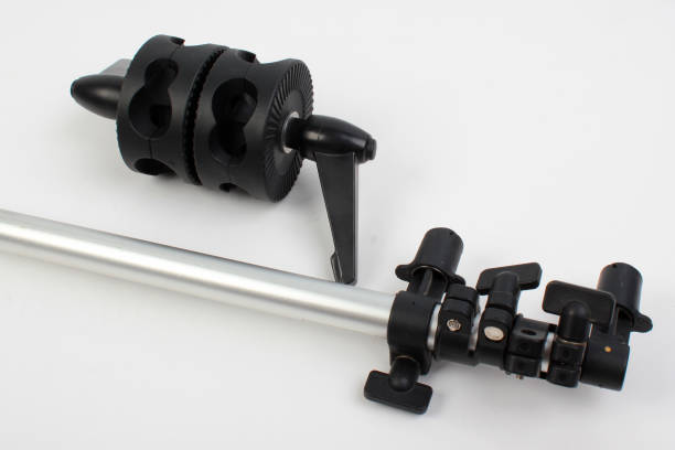istock Several plastic clamps on aluminum telescopic stick 1283945091