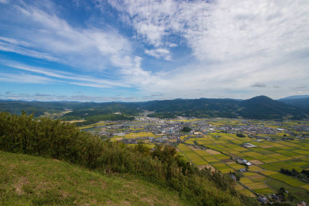 istock Rural scenery from kiriyabu mountain 1283946116